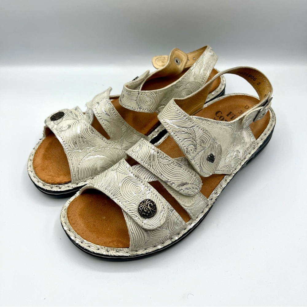 FINN COMFORT Biella-S Slingback Sandals Comfort Shoes 38 D - 7 Wide